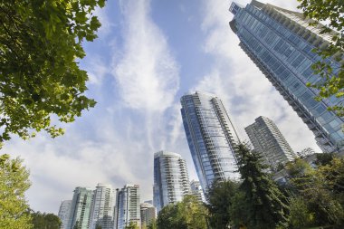 Vancouver Bc şehir Waterfront Condominiums