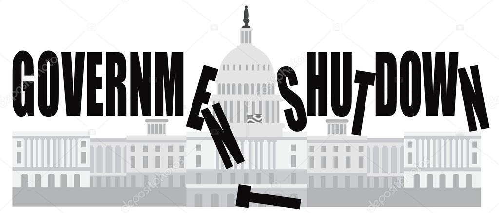Washington DC Capitol Government Shutdown