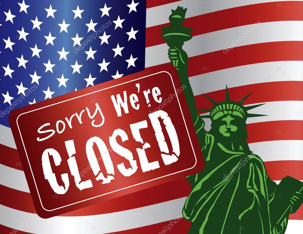 Government Shutdown Statue of Liberty