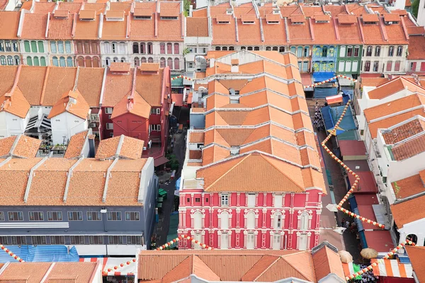 Singapore chinatown alte Ladenlokale — Stockfoto