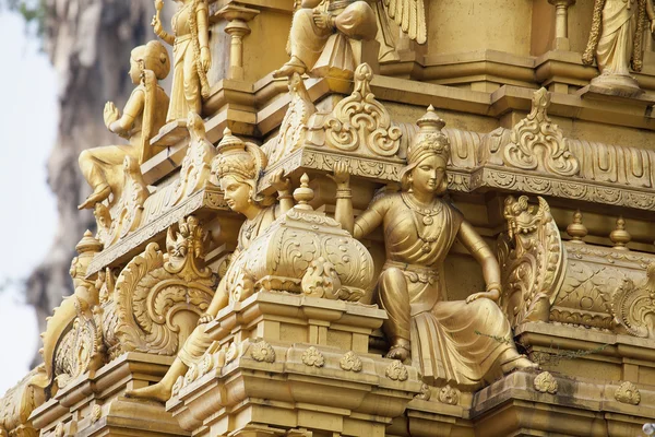 Sri subramaniar świątyni zbliżenie zewnątrz zewnętrzny — Zdjęcie stockowe