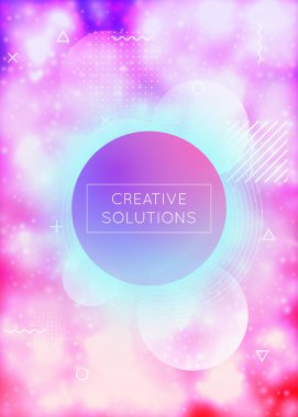 Dijital Akışkan. Sıvı doku. Mavi Işık Tasarımı. Dinamik Noktalar.