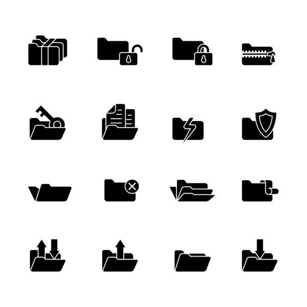 Computer icon set — Stock Vector