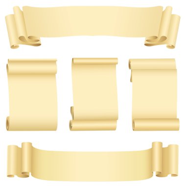 Grunge afiş ve set (vektör, cmyk kayar)