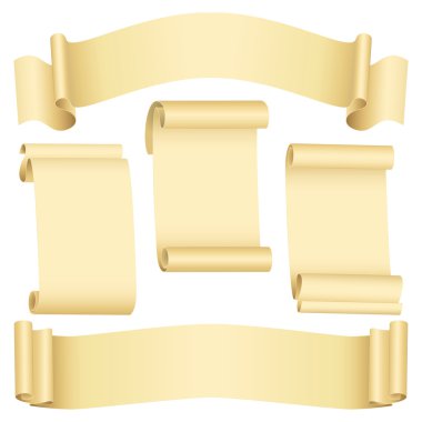 Grunge afiş ve set (vektör, cmyk kayar)