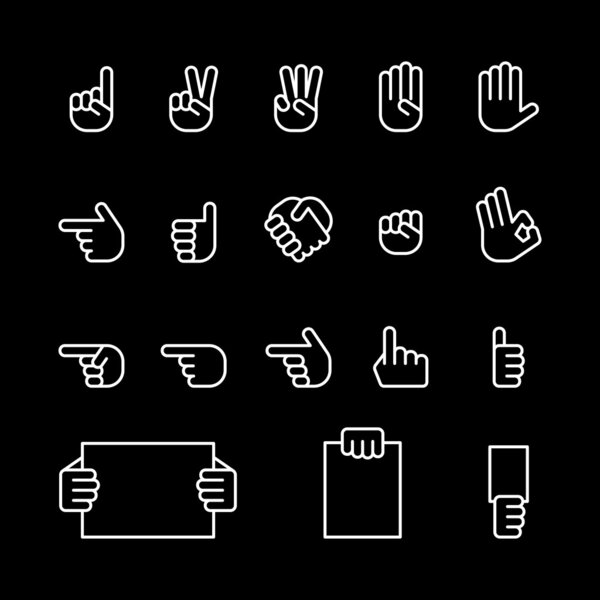 computer icon set