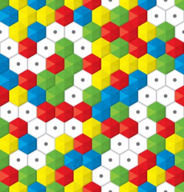 plastik mozaik sorunsuz arka plan