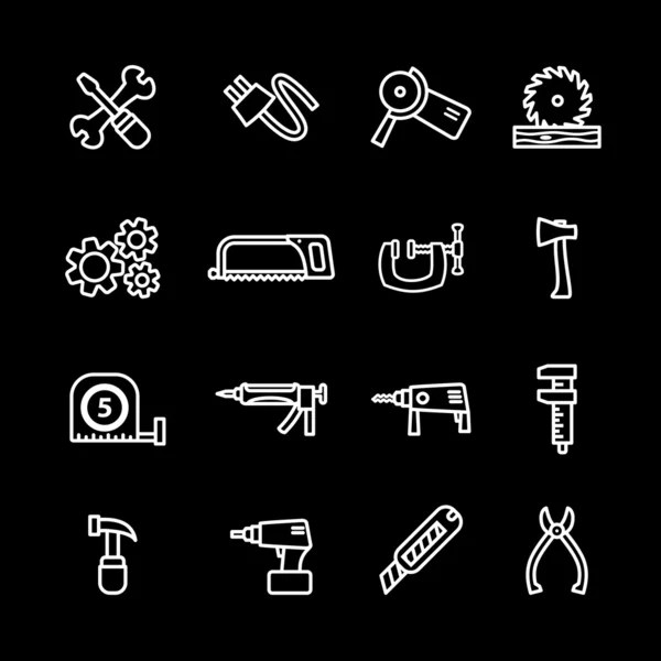 Bilgisayar Icon set — Stok Vektör