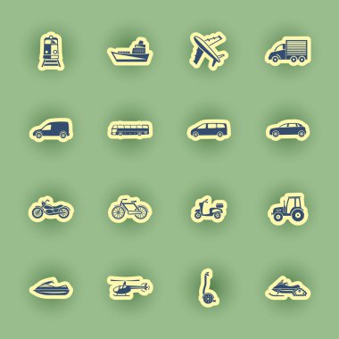 vektörel aktarımı Icon set