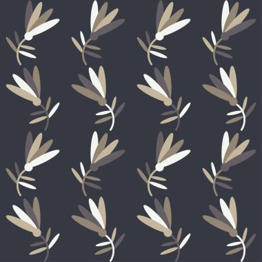 Dekoratif çiçekli Meksika süsü. Kusursuz desen. Etnik boho süsü. Web tasarımı veya yazdırma için vektör illüstrasyonu.