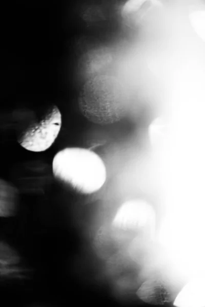 Abstrato Frizlight Preto Branco Brilho Manchas Luz Manchadas Borradas Imagens — Fotografia de Stock