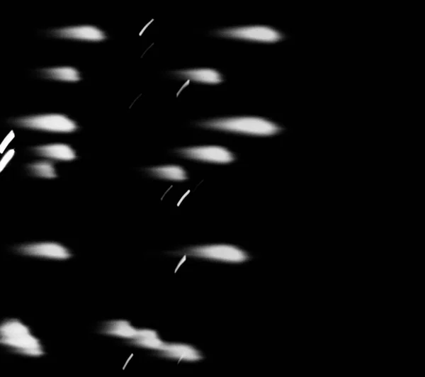 Abstraktes Schwarz Weiß Frizlight Blendungen Und Lichtflecken Verschmiert Und Verschwommen — Stockfoto