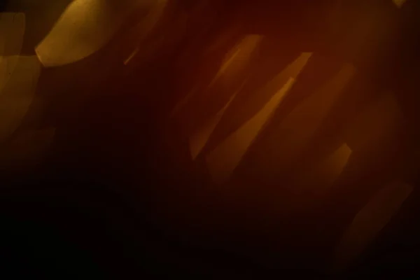 Абстрактный Фон Оранжевого Боке Новогодняя Концепция Маленькие Огни Расплывчатом Фокусе — стоковое фото