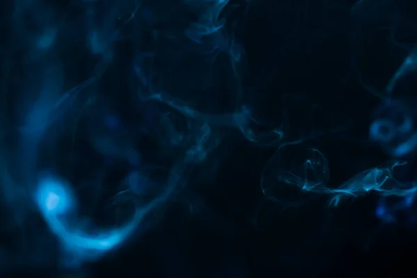 Синій Димчастий Вентилятор Хмари Диму Сигарет Паріння — стокове фото