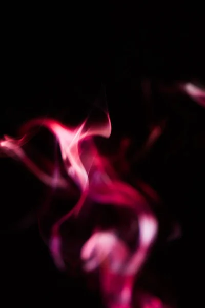 Padrões Rosa Escarlate Fumaça Cigarros Narguilé Fumigação Espaço Mágico — Fotografia de Stock