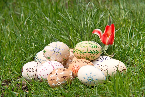 Huevos de Pascua — Foto de Stock