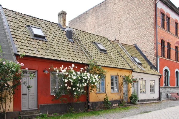 Small houses in Malmo — Stock Photo, Image