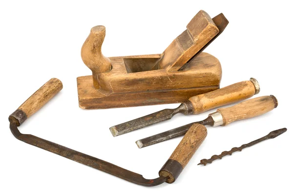 Dláto a staré nástroje — Stock fotografie