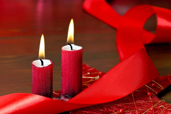 Christmas Candles — Stock Photo, Image