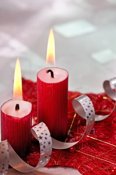 Christmas Candles — Stock Photo, Image