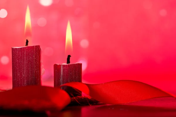 Christmas Candles — Stock Photo, Image