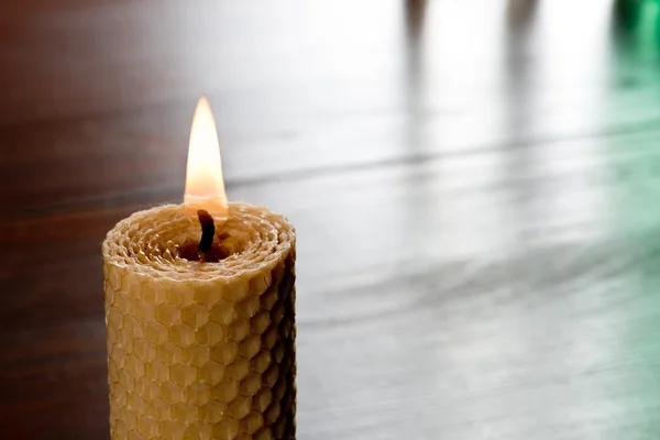 Christmas Candle — Stock Photo, Image