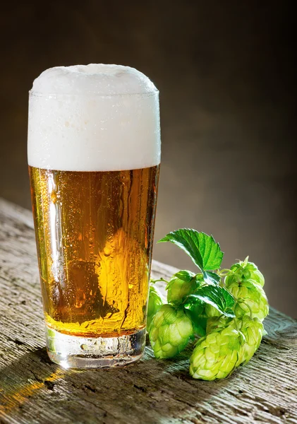 Bierglas — Stockfoto