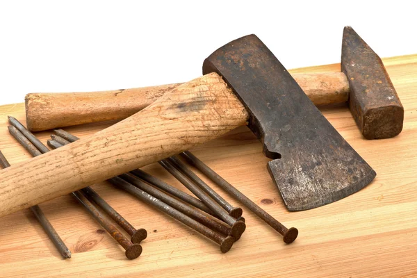 Старые инструменты — стоковое фото