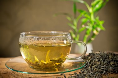 Bir fincan çay.