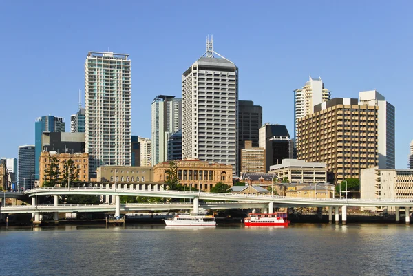 Quartiere centrale degli affari di Brisbane — Foto Stock