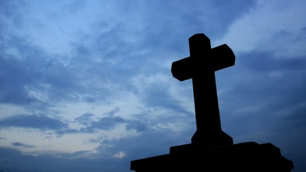 Croix avec ciel, panoramique 