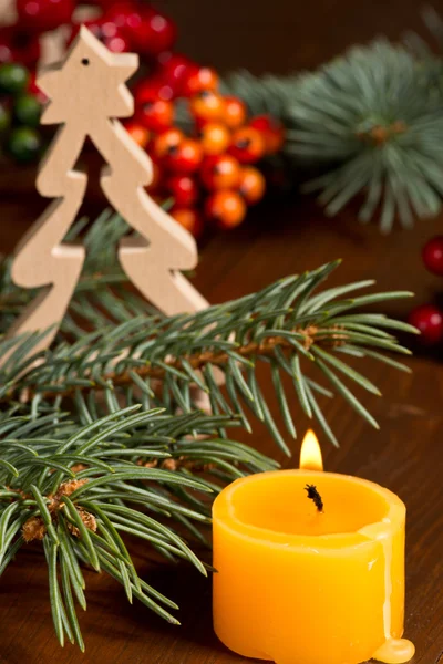 Candele di Natale — Foto Stock