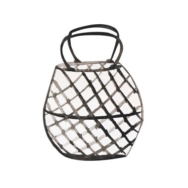 Balık tutmak ve balık tutmak için kulplu suluboya element ağı