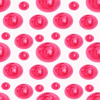 Kusursuz suluboya desenli pembe kabarcıklar fışkırıyor.