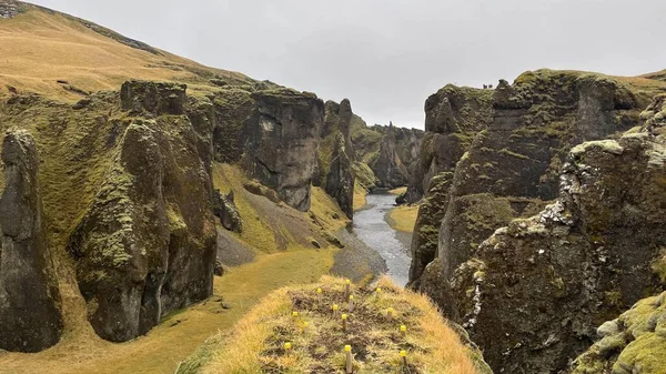 Wodospad Luce Południu Islandii — Zdjęcie stockowe
