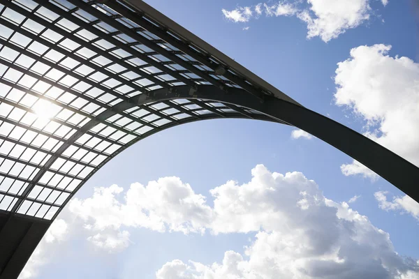 Big roof and blue sky — Stock Photo, Image