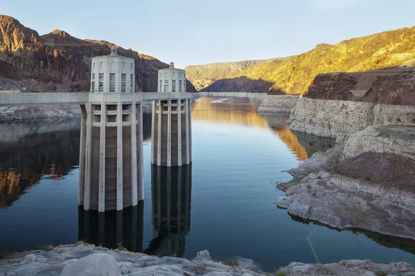 Hoover dam agua electricidad central eléctrica usa — Foto de Stock