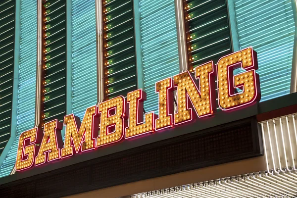 Gambling Sign — Stock Photo, Image