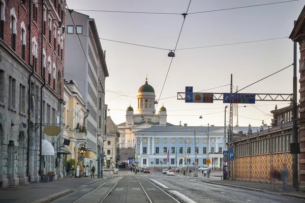 Tőke város Finnország, Helsinki — Stock Fotó