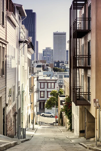 San Francisco에서 단계 거리 — 스톡 사진