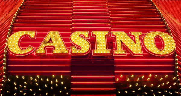 Casino Sign — Stock Photo, Image