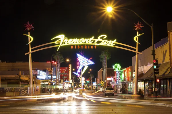 Fremont East District, Las Vegas, USA — Stock Photo, Image