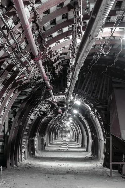 Föld alatti alagút — Stock Fotó