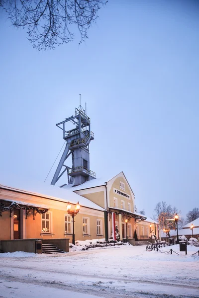 Salt mine entrance — Stock Photo, Image