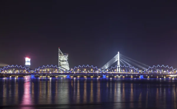 Panorama di Riga, Lettonia, Europa — Foto Stock