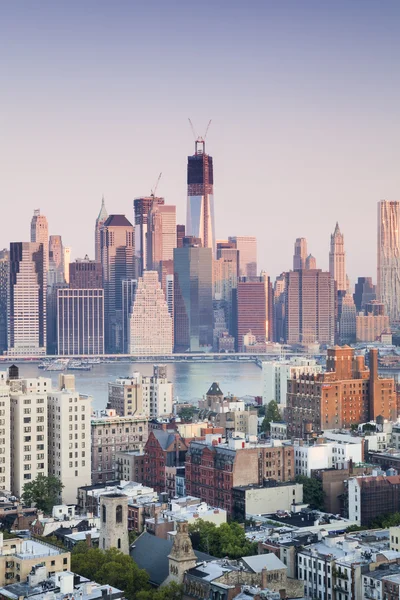 Centro Financeiro de Manhattan, Nova Iorque — Fotografia de Stock