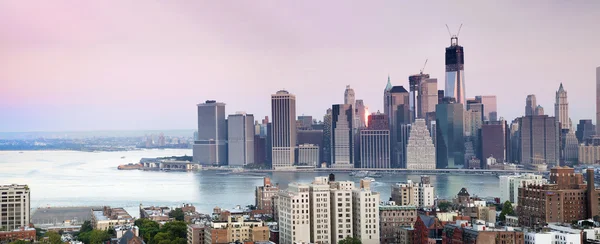 Manhattan, new york Finans Merkezi — Stok fotoğraf