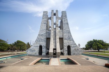 Nkrumah memorial park, accra, Gana