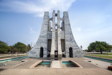 Nkrumah Memorial Park, Accra, Ghana clipart