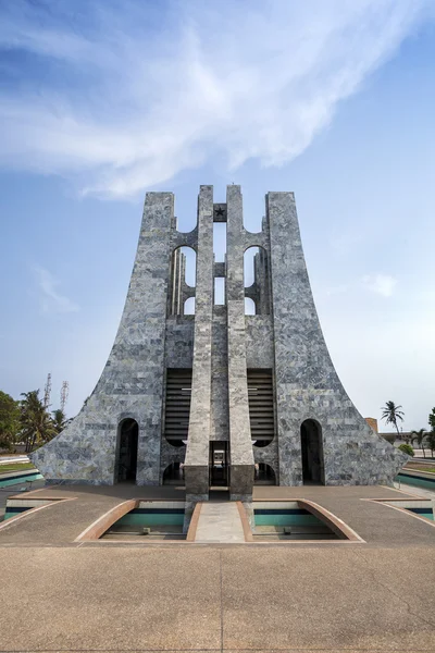 恩克鲁玛纪念公园，阿克拉，加纳 — 图库照片